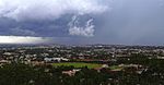 Panoramic View of Hubli City from Nrupatunga Hill